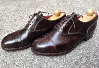 handmade semi-brogue oxford shoes in dark brown museum calf by rozsnyai (2)